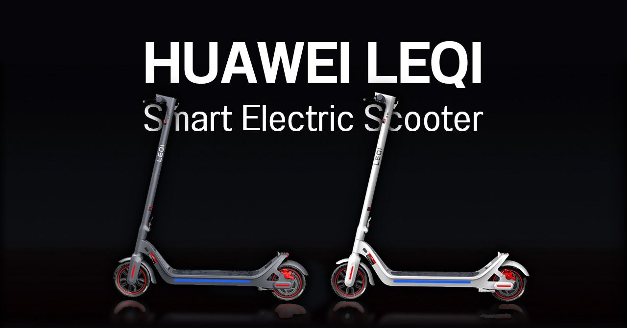 HUAWEI เปิดตัว LEQI Smart Electric Scooter สกูตเตอร์ไฟฟ้าระบบ HarmonyOS วิ่งไกลสุด 40 กม.