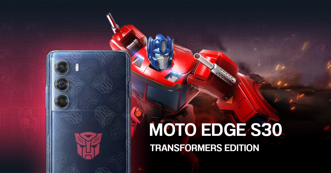 Motorola จับมือ Transformers เตรียมเปิดตัว moto edge s30 × Optimus Prime เร็วนี้ ๆ