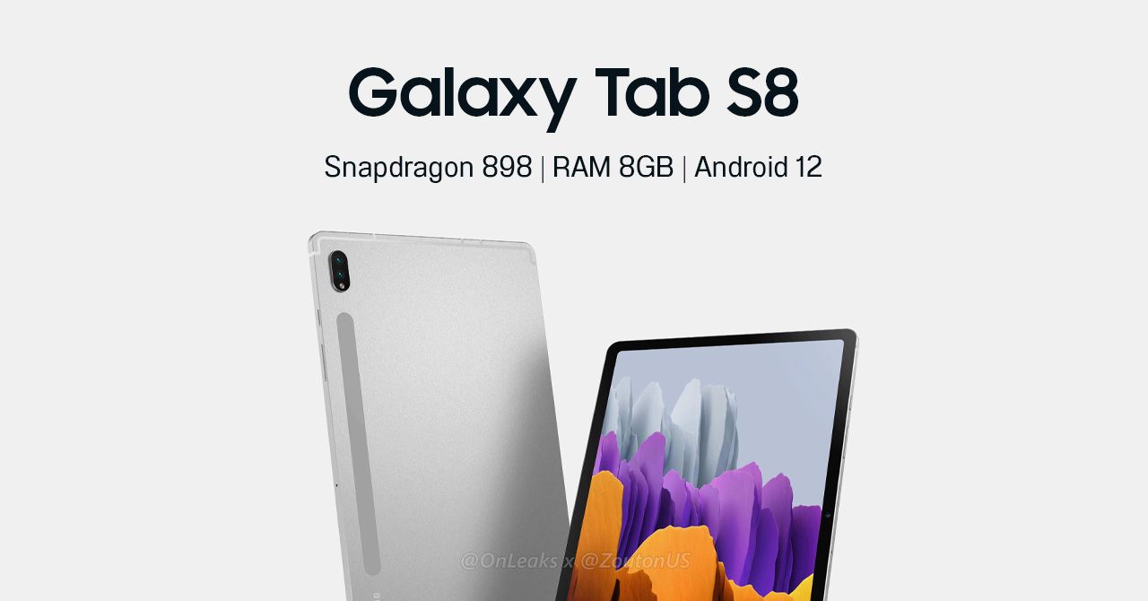 Samsung Galaxy Tab S8 โผล่บนฐานข้อมูล Geekbench แล้ว – ใช้ชิป Snapdragon 898 รันด้วย Android 12