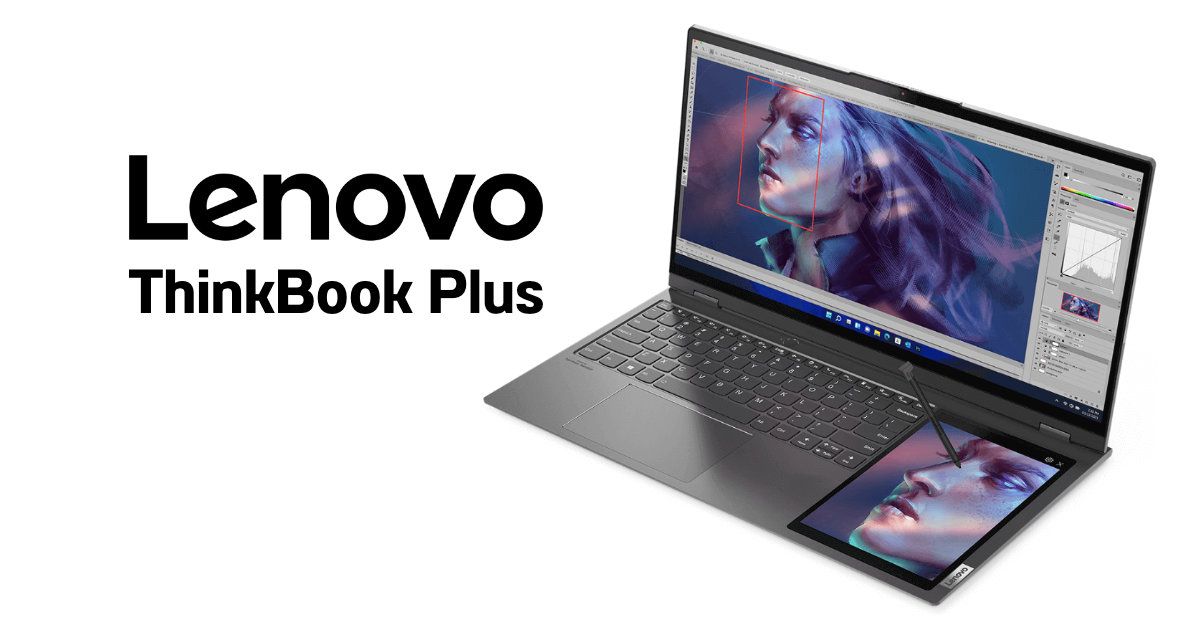 Lenovo เตรียมเปิดตัว ThinkBook Plus โน้ตบุ๊คจอ 17 นิ้ว มาพร้อมหน้าจอที่ 2 ใช้เป็น Graphics Tablet ในตัว