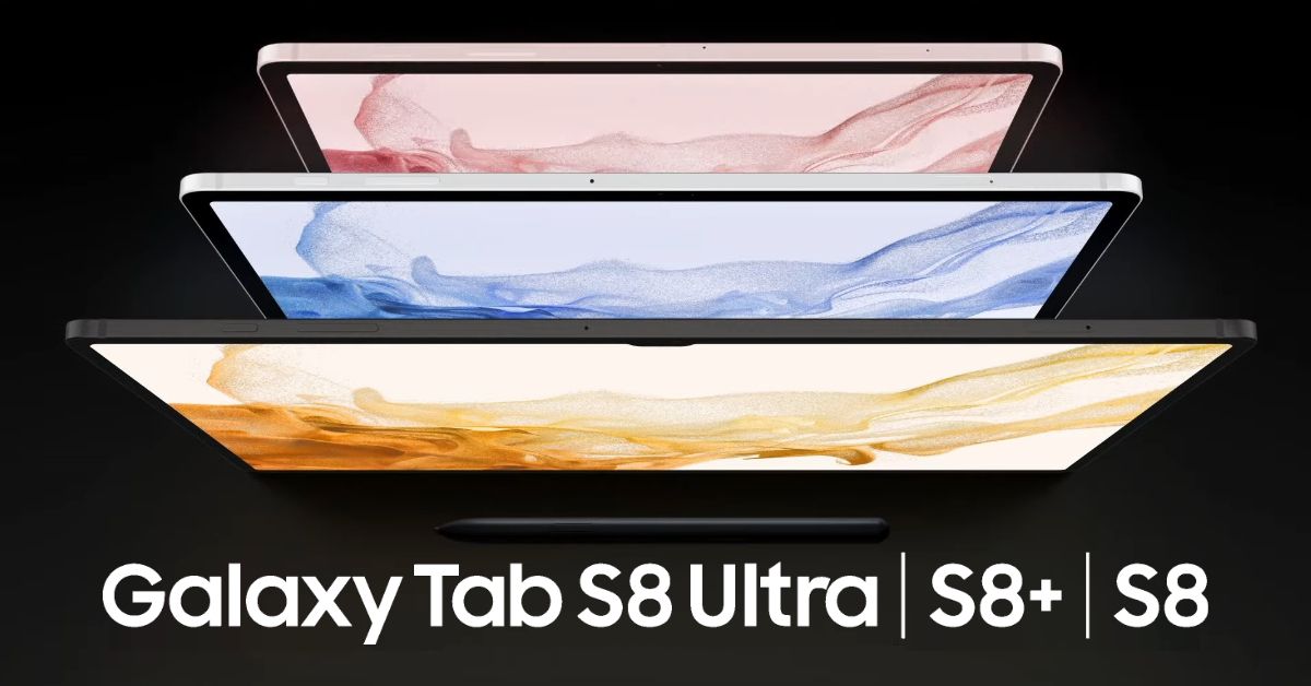 เปิดตัว Samsung Galaxy Tab S8 Series แท็บเล็ตสเปคแรงสูง จอสวย ปากกาลื่น ขนาดใหญ่สุด 14.6 นิ้ว