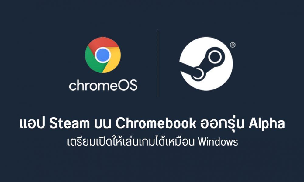 แอป Steam บน Chrome OS ออกรุ่น Alpha แล้ว เตรียมยกระดับการเล่นเกมบน ...