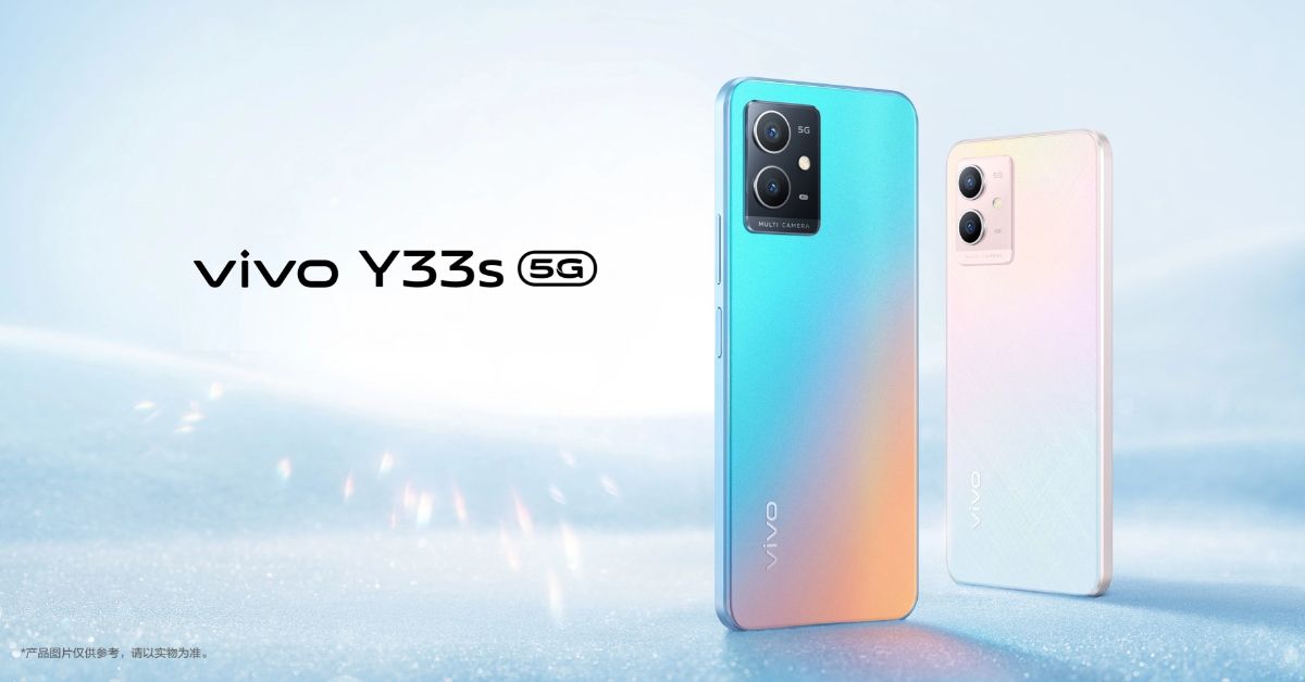 vivo Y33s 5G มือถือรองรับ 5G ชิป Dimensity 700 เปิดตัวในจีนเริ่มต้นไม่ถึง 7,000 บาท