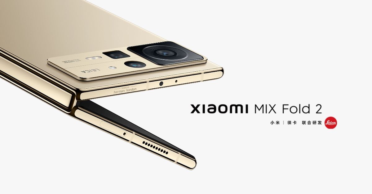 เปิดตัว Xiaomi MIX Fold 2 มือถือจอพับ กล้อง LEICA ที่เกิดมาเพื่อชนกับ Galaxy Z Fold4