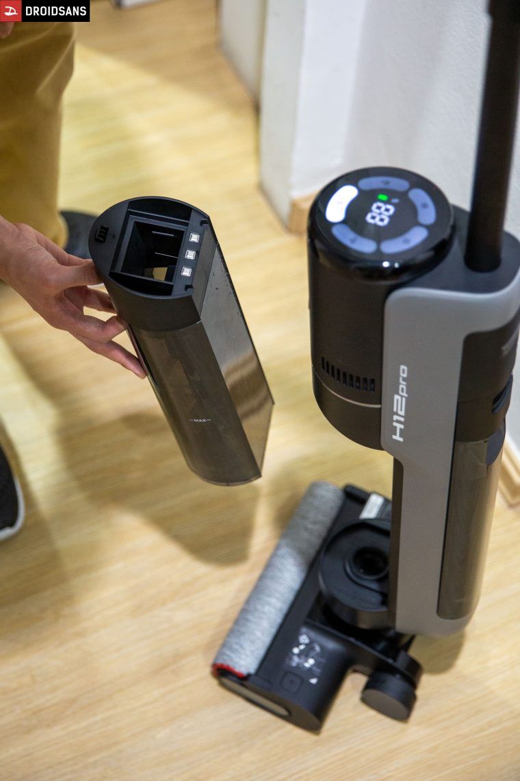 REVIEW Dreame H12 Pro floor cleaner, vacuum, mop, dry, complete in