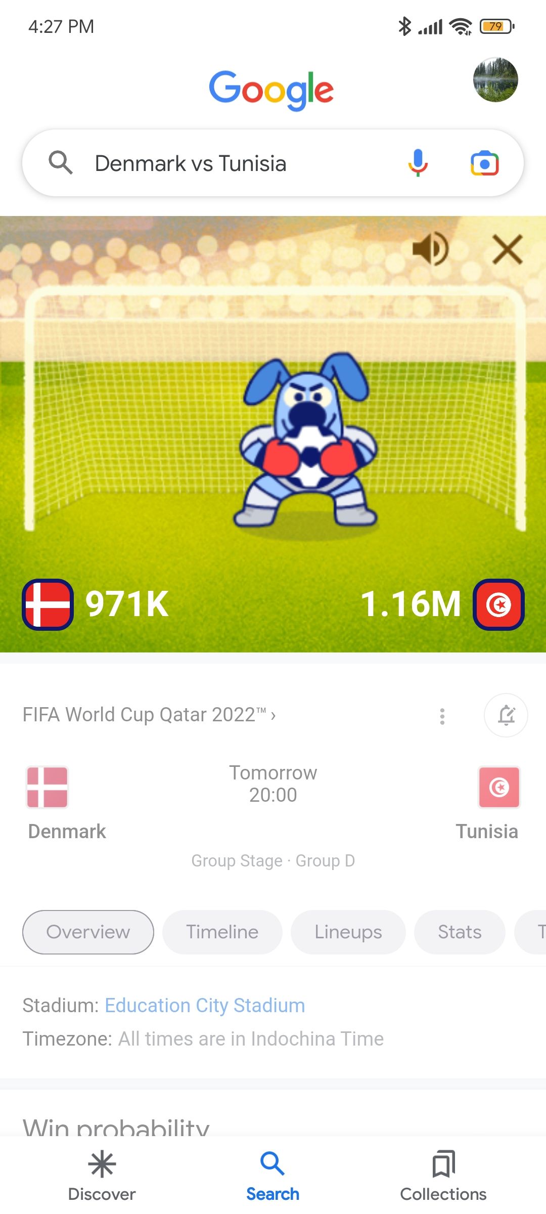 ชิงแชมป์บอลโลกจิ๋วกันใน Mini Cup มินิเกมในแอป Google เล่นได้ทั้ง Android และ iOS