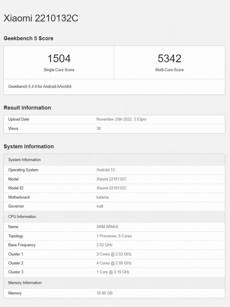 Xiaomi 13 | Xiaomi 13 Pro หลุดผลทดสอบ Geekbench ก่อนเปิดตัว พบทำคะแนนได้น่าประทับใจ