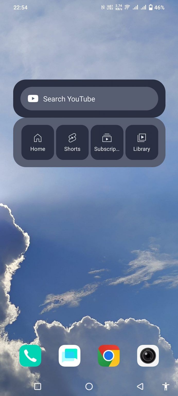 YouTube สำหรับ Android เพิ่ม Widget ใหม่ กดค้นหาวิดีโอ, ดู Shorts หรือ ...