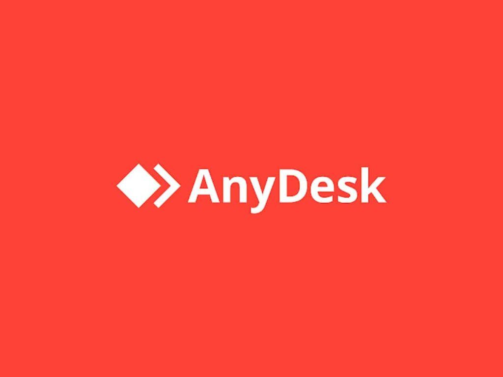 AnyDesk logo red