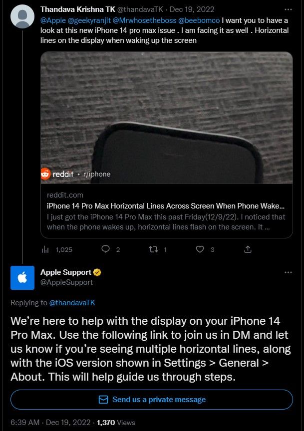 iphone 14 pro max green screen จอเส้นเขียว แก้ไข support
