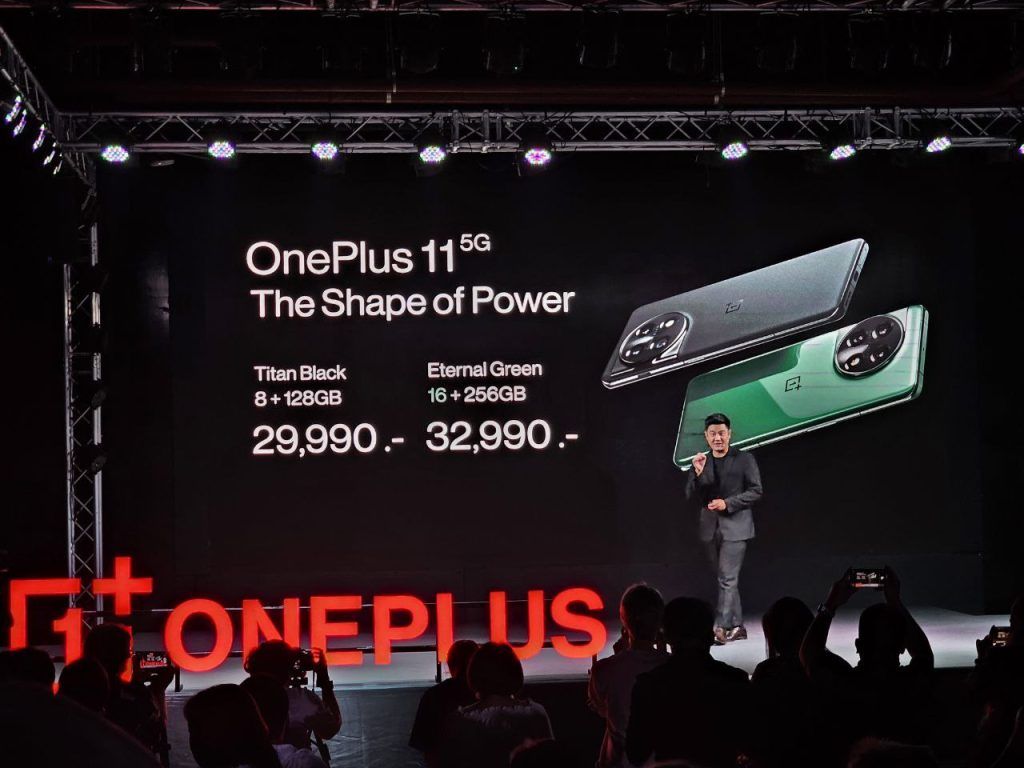 OnePlus 11 Thai Prices 