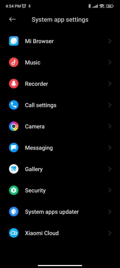 MIUI 14 SYSTEM APPS