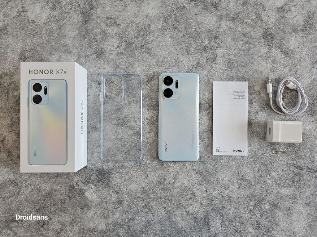 honor x7a unbox