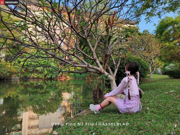OPPO Find N2 Flip camera sample