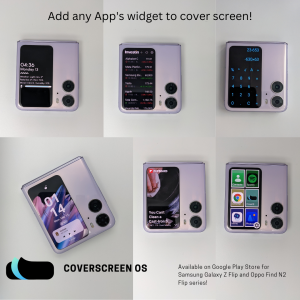 CoverScreen OS แอปใช้งานจอนอกเหมือนจอหลัก อัปเดตให้รองรับ OPPO Find N2 ...