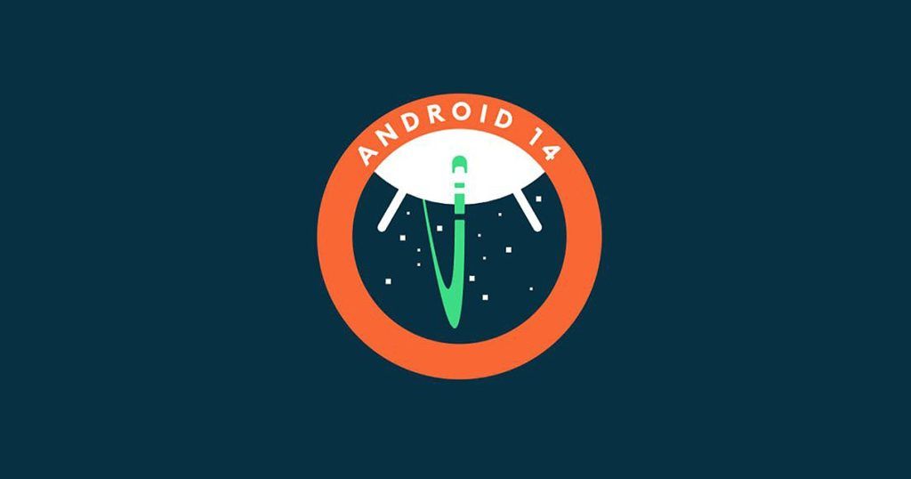 android 14 icon logo