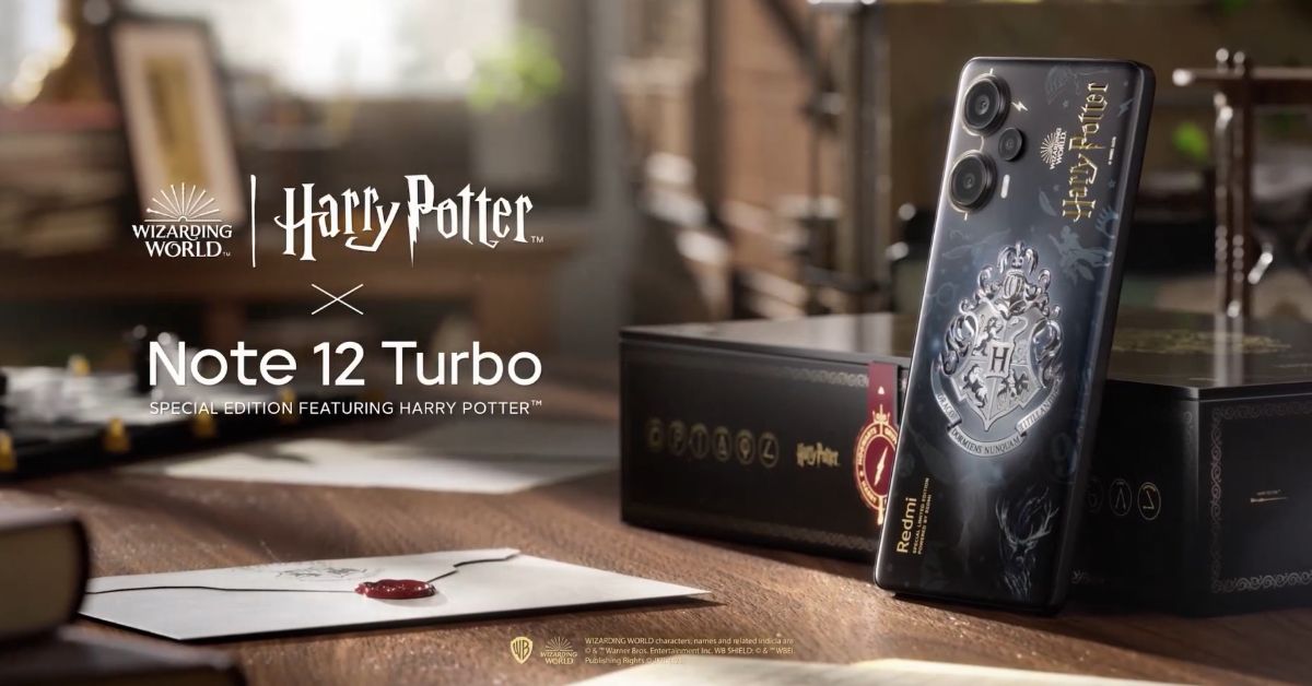 เผยโฉม Xiaomi Redmi Note 12 Turbo Harry Potter Edition ของแถมจัดเต็มสาวกแฮร์รี่น้ำลายไหล