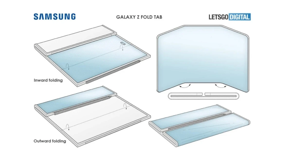 Samsung Galaxy Z Tab Patent