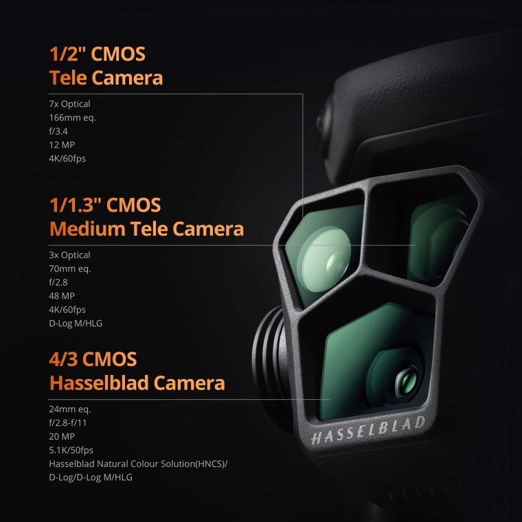 เปิดตัว DJI Mavic 3 Pro โดรนเทพกล้อง 3 ตัว Telephoto คู่ 3x และ 7x บิน ...