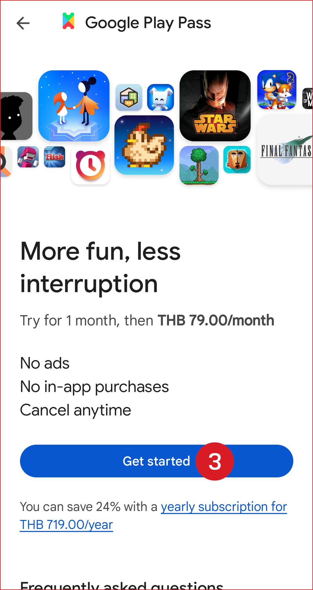 [How-To] วิธีสมัคร Google Play Pass ให้คุ้มที่สุด – จ่ายเดือนละ 10 บาท เล่นเกม ใช้แอป Android พรีเมียมไม่อั้น