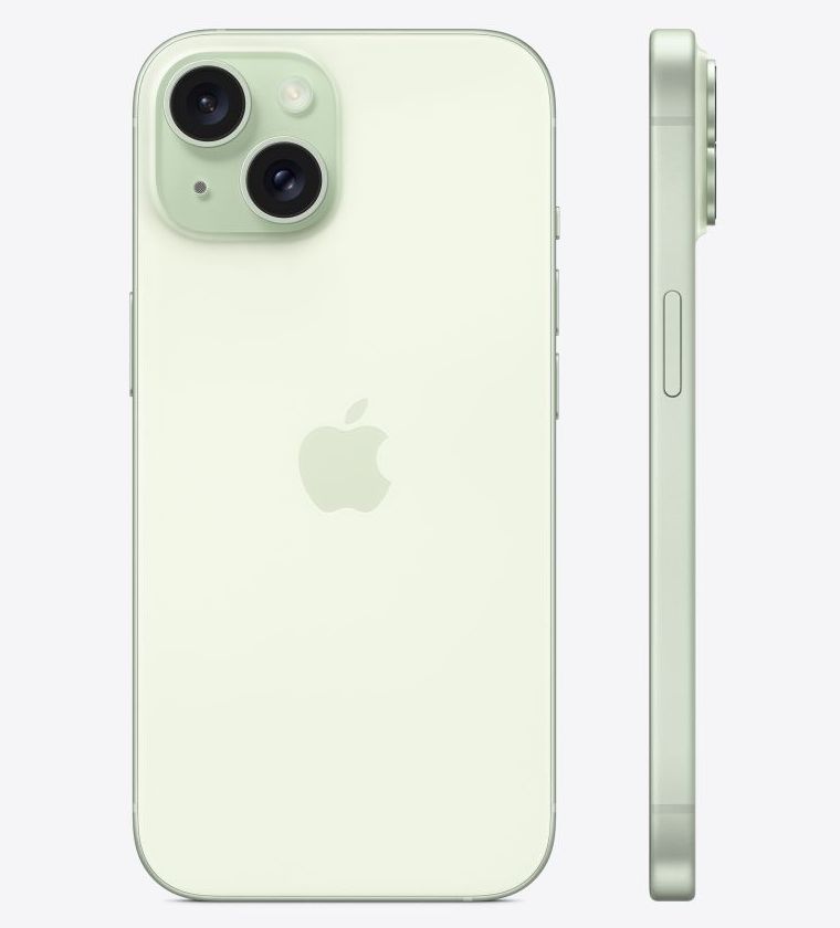 iPhone 15, iPhone 15 Plus สีเขียว