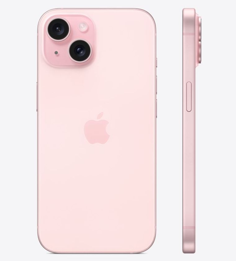 iPhone 15, iPhone 15 Plus สีชมพู