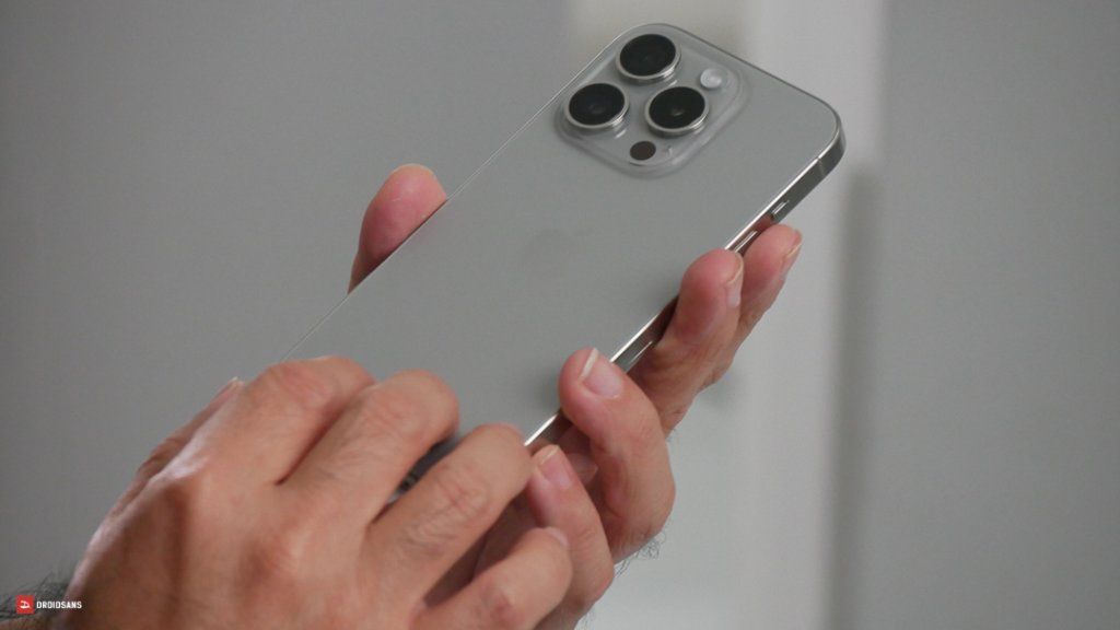 iPhone 15 Pro Titanium Grey