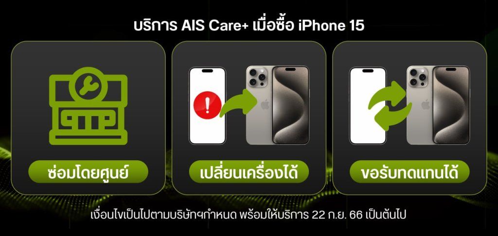 iPhone 15 AIS Care+