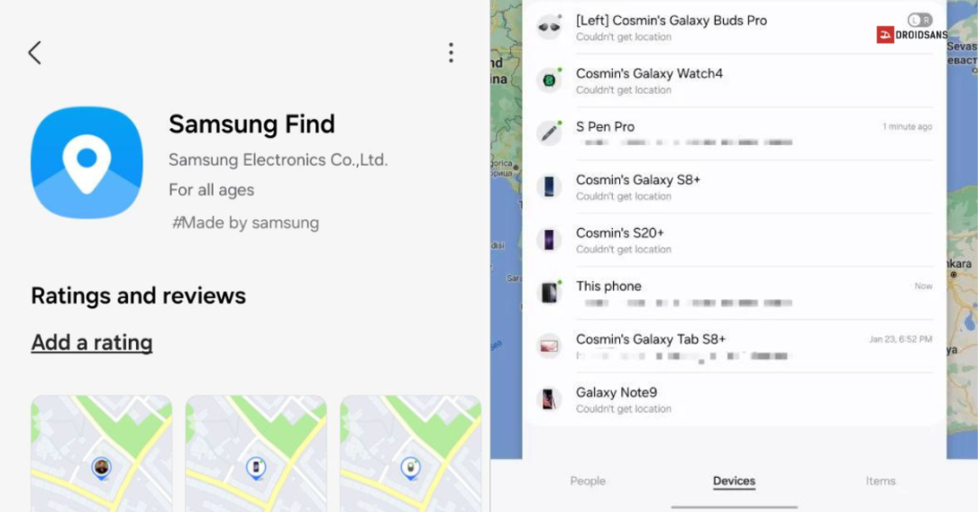 เปิดตัว Samsung Find แอปค้นหาอุปกรณ์ Samsung ใช้ติดตามได้ทั้งมือถือ แท็บเล็ต สมาร์ทวอทช์