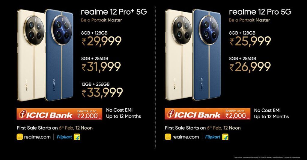 realme 12 Pro Series india price