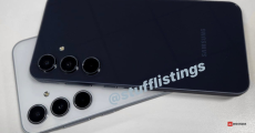 ภาพเครื่องจริง ตัวเป็น ๆ Samsung Galaxy A55 กล้องหลัง 3 ตัว กรอบเครื่องเป็นโลหะ ให้ RAM 12GB