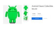 Google วางขายฟิกเกอร์มาสคอต Android ราคา 500 กว่าบาท แป๊บเดียว ของหมดเกลี้ยง