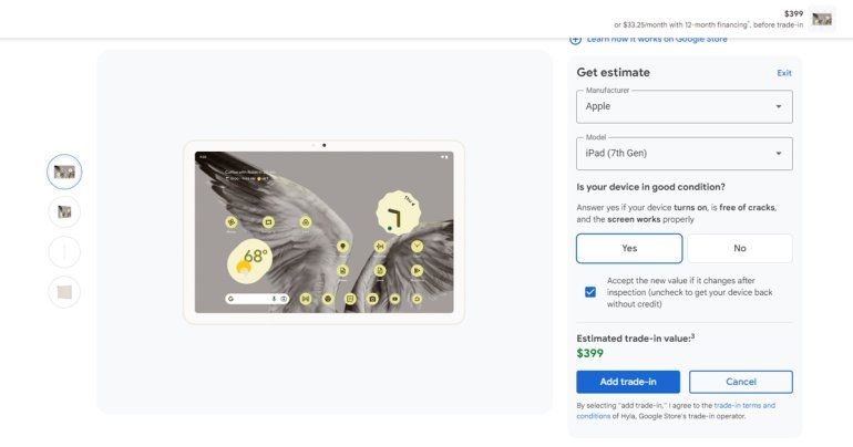 Google อัดโปรแรง เก่าแลกใหม่ เอา iPad รุ่นเก่ามาเทรดอิน เป็นส่วนลด Pixel Tablet ได้สูงสุด 100%