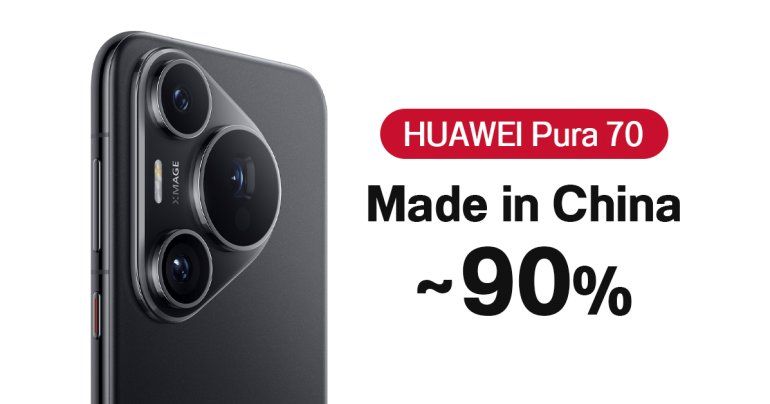 จีนทำจีนใช้ HUAWEI Pura 70 Pro โดน iFixit ชำแหละ พบชิ้นส่วนเกือบทั้งหมด Made in China