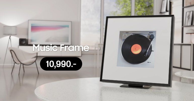 Samsung Music Frame เปิดราคา 10,990 บาท – กรอบรูปพร้อมลำโพงไร้สายในตัว ใช้เป็นลำโพงเสริมให้ทีวีได้