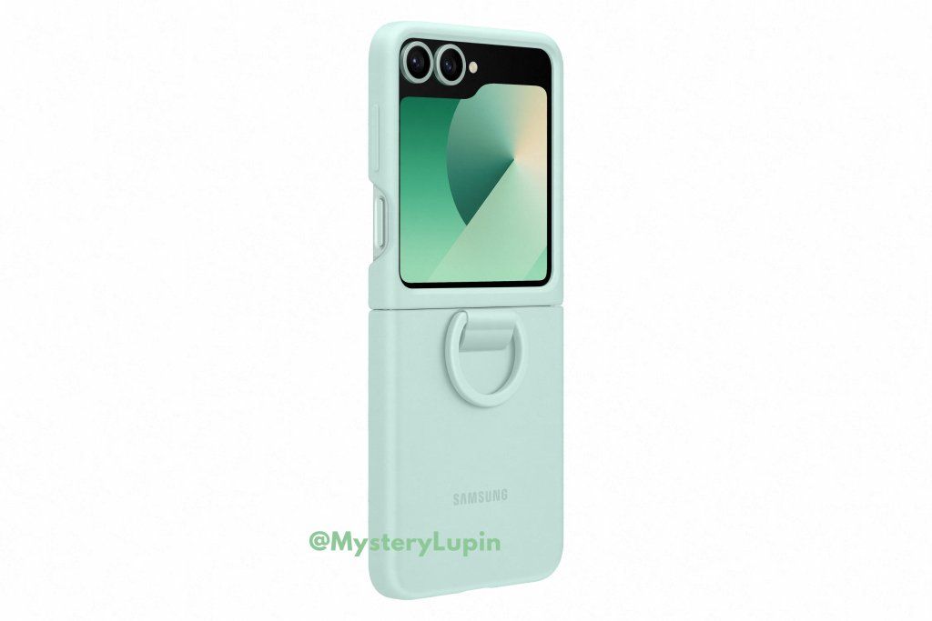 Galaxy Z Flip6 Silicone Case with Ring