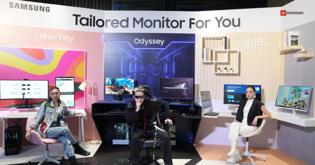 Samsung เปิดตัว 3 AI TV ตอบโจทย์ทุกงาน Odyssey สายเกม Smart Monitor สายบันเทิง ViewFinity สายงานกราฟิก