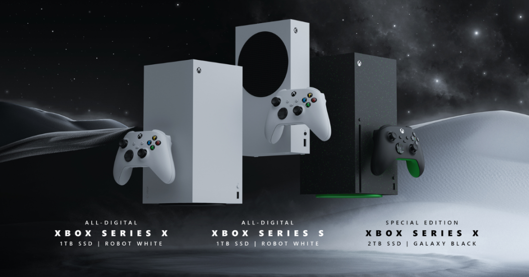 เปิดตัว Xbox Series X เวอร์ชั่นไร้ช่องใส่แผ่น เล่นเกม Digital ล้วน ได้ตัวเครื่องสีขาว