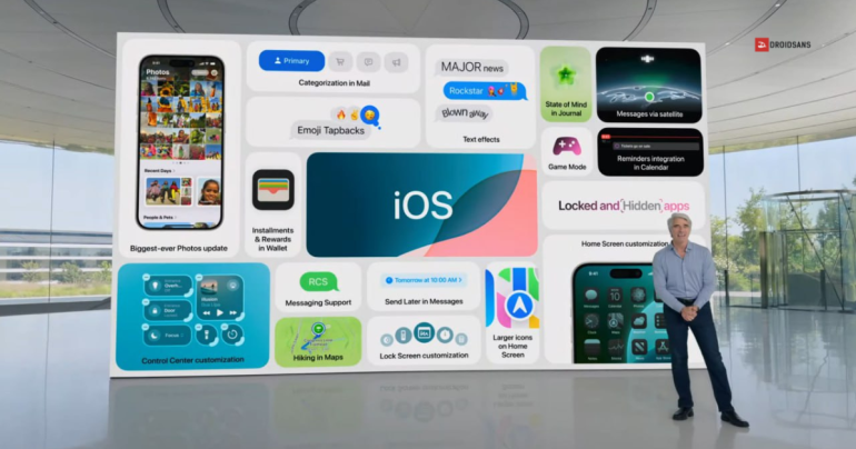 รวมฟีเจอร์ใหม่ iOS 18 มากับฟีเจอร์ AI Apple Intelligence แบบจัดเต็ม ปรับแต่งหน้าตาได้เยอะขึ้น ล็อกแอป ซ่อนแอปได้