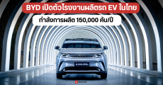 BYD เปิดโรงงานผลิตรถยนต์ไฟฟ้าในไทยแล้ว เตรียมผลักดันให้เป็นศูนย์กลางของอาเซียน