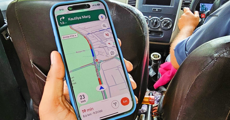 ผู้ใช้ iPhone พบฟีเจอร์วัดความเร็วและจำกัดความเร็วของรถบน Google Maps เปิดให้ใช้งานแล้ว ใช้กับ CarPlay ได้ด้วย