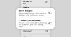 Samsung เพิ่มฟีเจอร์ Boost dialogue เร่งเสียงพูดในวิดีโอ และ Loudness normalization ปรับความดังเพลงให้คงที่ ใน One UI 6.1.1