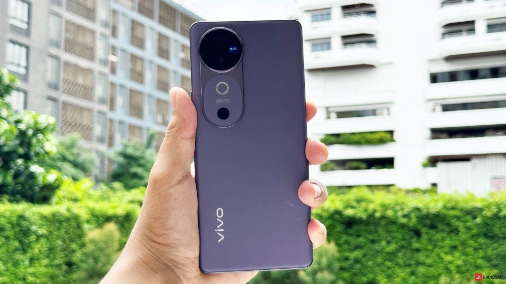 vivo V40 5G Nebula Purple color