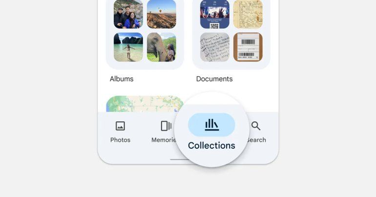 Google Photos เพิ่มแท็บ Collections แทน Library ของเดิม คาดทำมารองรับ Ask Photos ที่กำลังจะมา