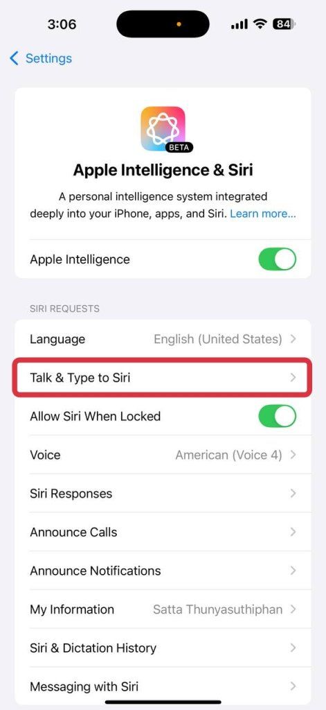 Apple Intelligence & Siri