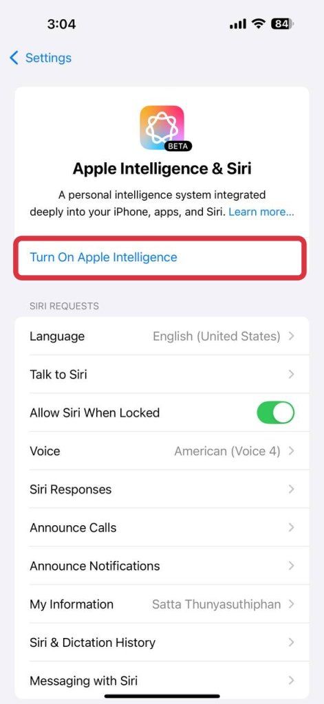 Apple Intelligence