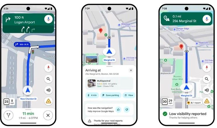 Google Maps เพิ่มฟีเจอร์ใหม่บอกเลนให้เข้าก่อนเลี้ยว ใช้ Gemini สรุปรีวิวสถานที่ต่างๆ ได้