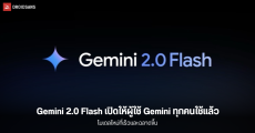 Google ปล่อยอัปเกรดโมเดลใหม่ Gemini 2.0 Flash ให้กับผู้ใช้ Gemini ทุกคนแล้ว