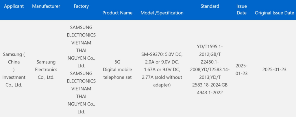 Samsung Galaxy S25 Edge