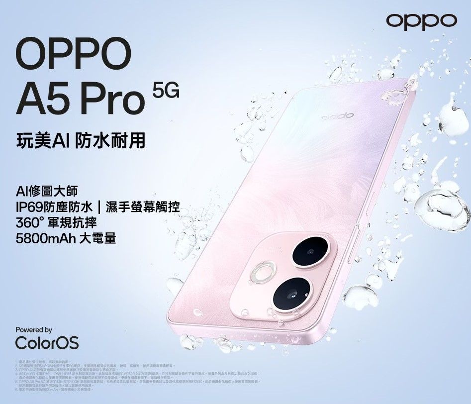 เปิดตัว OPPO A5 Pro รุ่น Global มาพร้อมสเปกดาวน์เกรดทั้งชิปเซต หน้าจอ และแบตเตอรี่